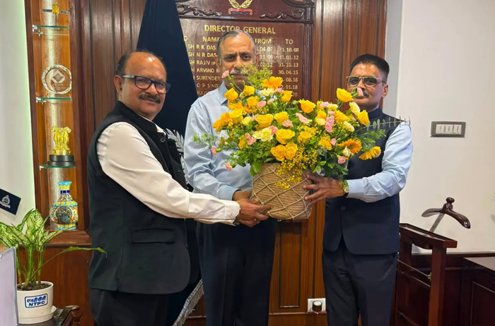 BCCL CMD meets CISF DG